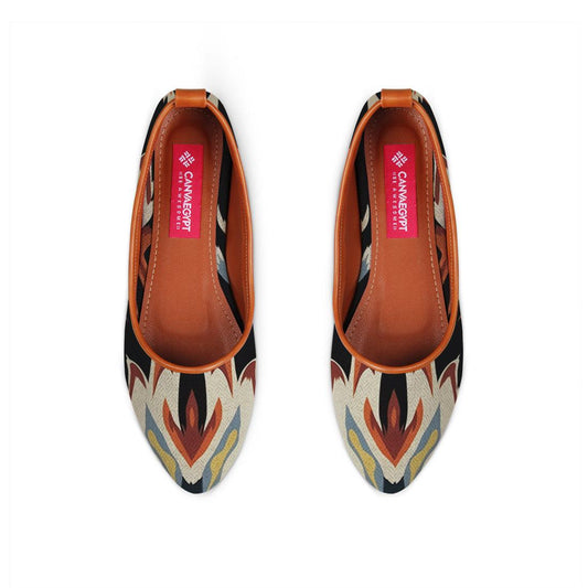 Havane Round Toe Shoe Flame - CANVAEGYPT