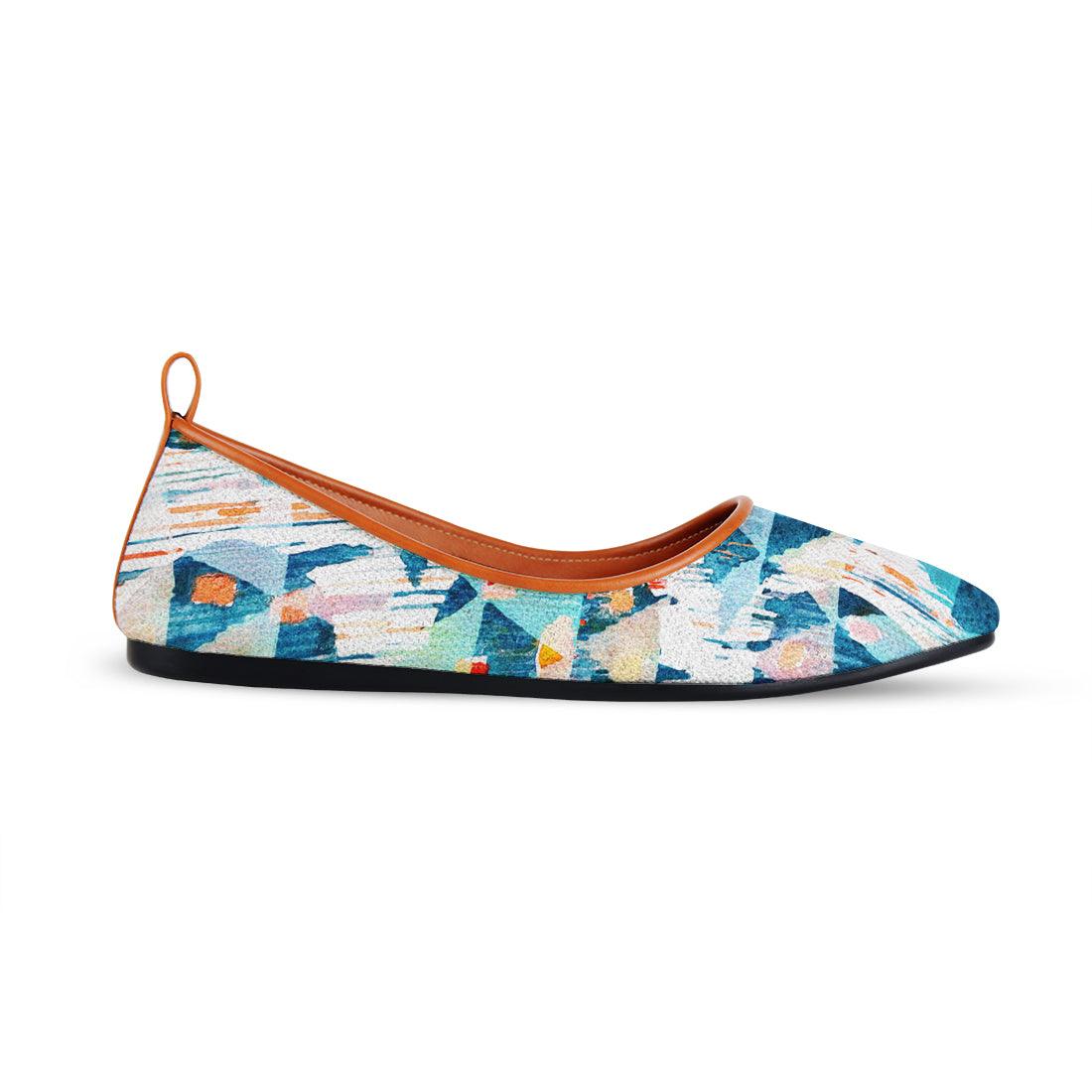 Havane Round Toe Shoe Happy blue - CANVAEGYPT
