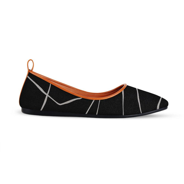 Havane Round Toe Shoe Line in black