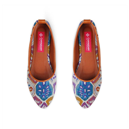 Havane Round Toe Shoe Mozaic - CANVAEGYPT