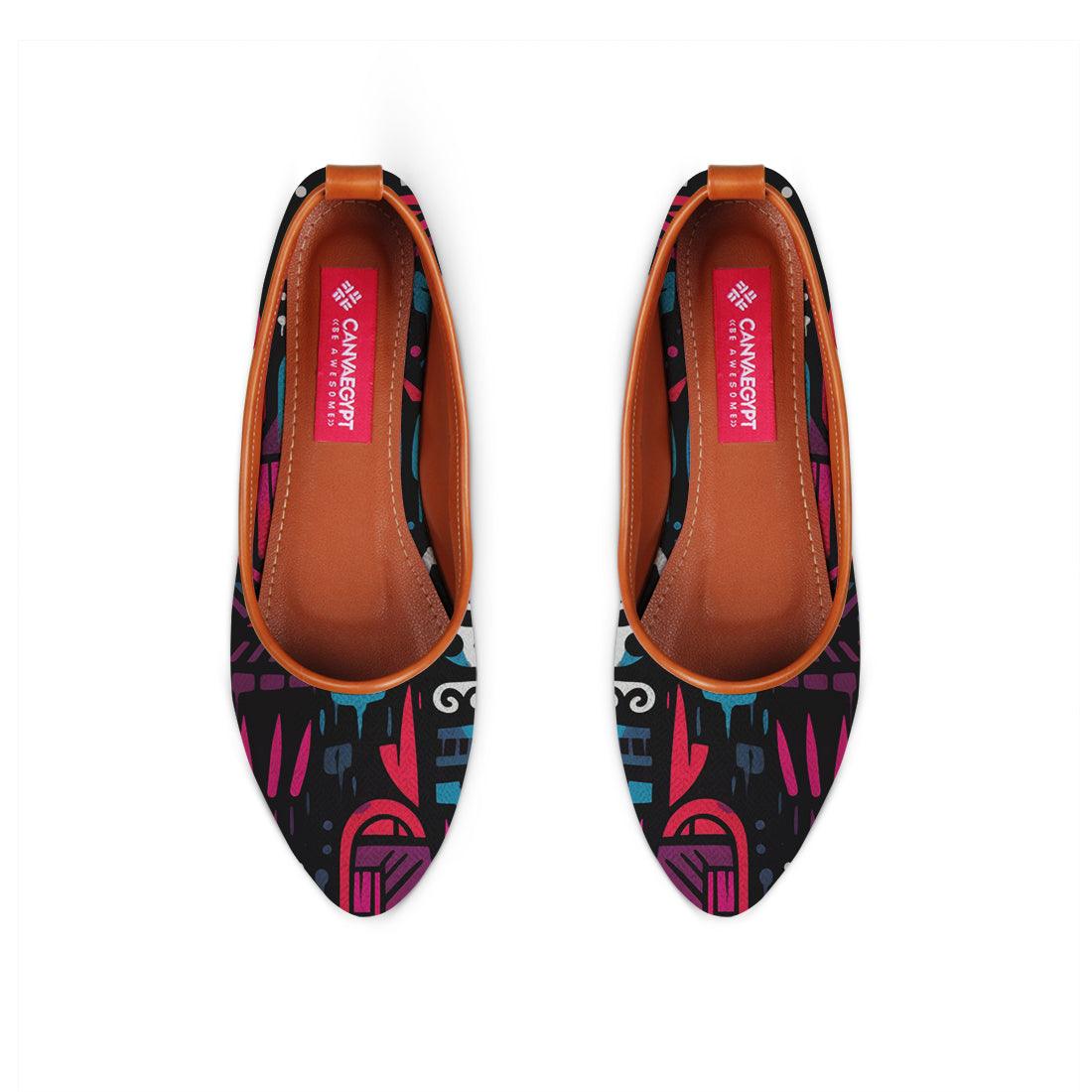 Havane Round Toe Shoe Muddled - CANVAEGYPT