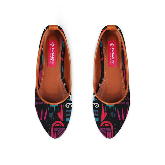 Havane Round Toe Shoe Muddled - CANVAEGYPT