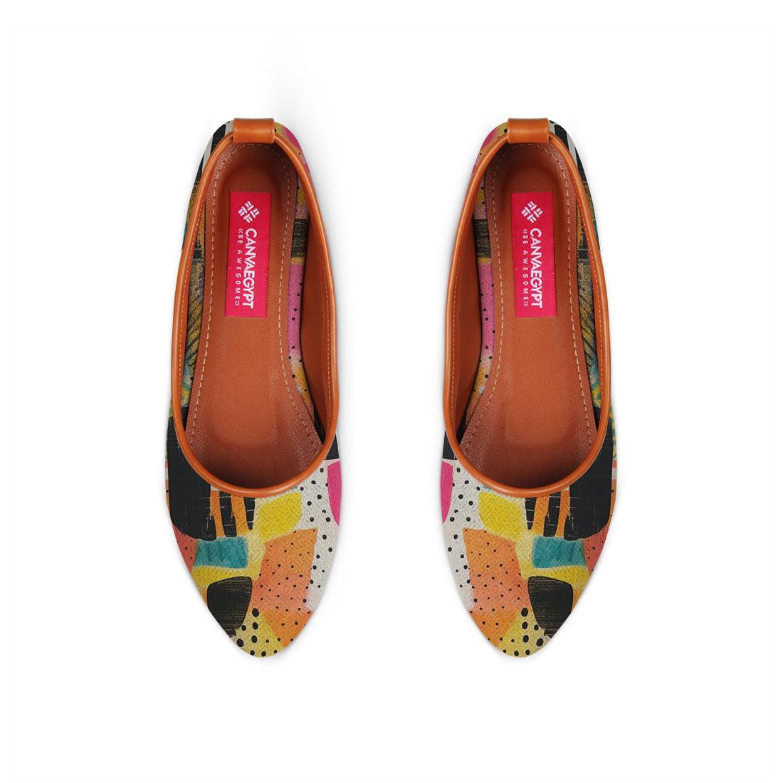 Havane Round Toe Shoe Paint - CANVAEGYPT