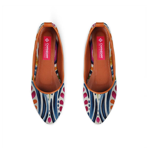 Havane Round Toe Shoe Stipples