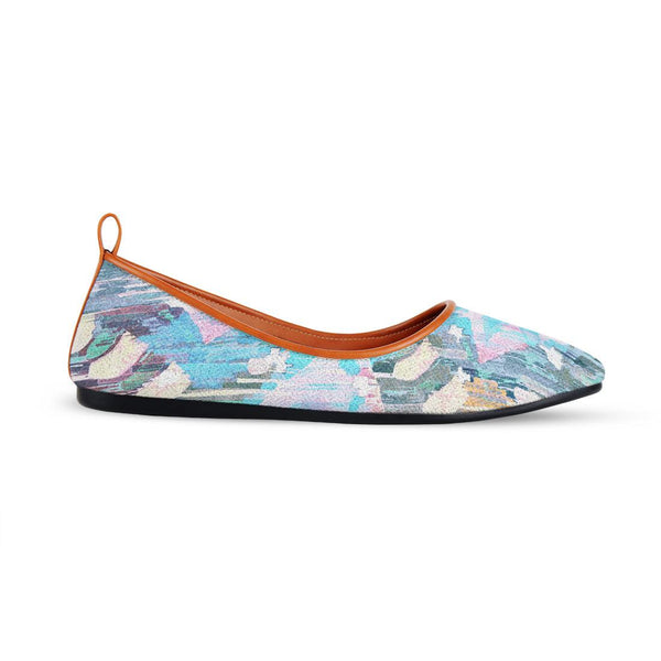 Havane Round Toe Shoe Vibrant purple