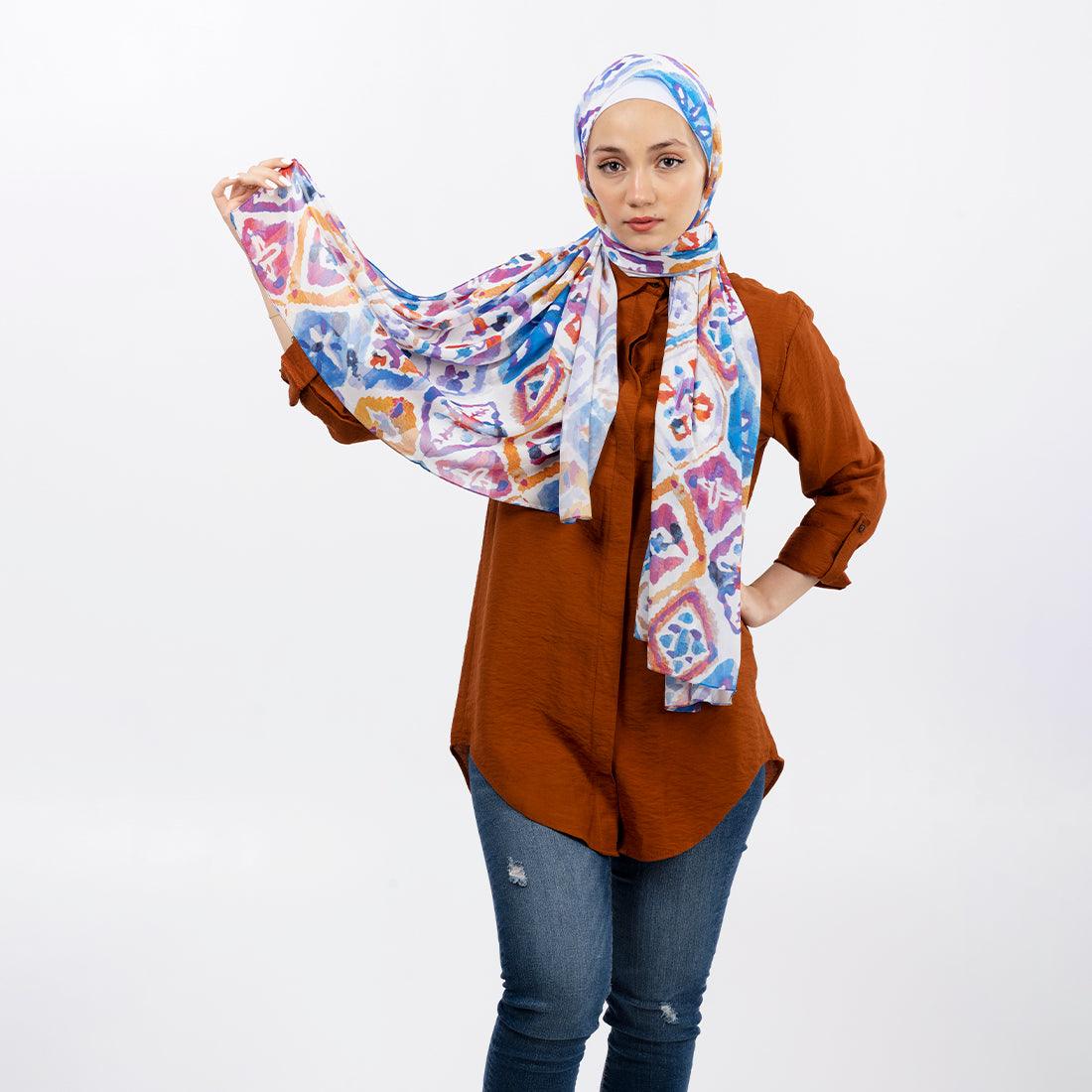 Hijab Scarf Mosaic - CANVAEGYPT