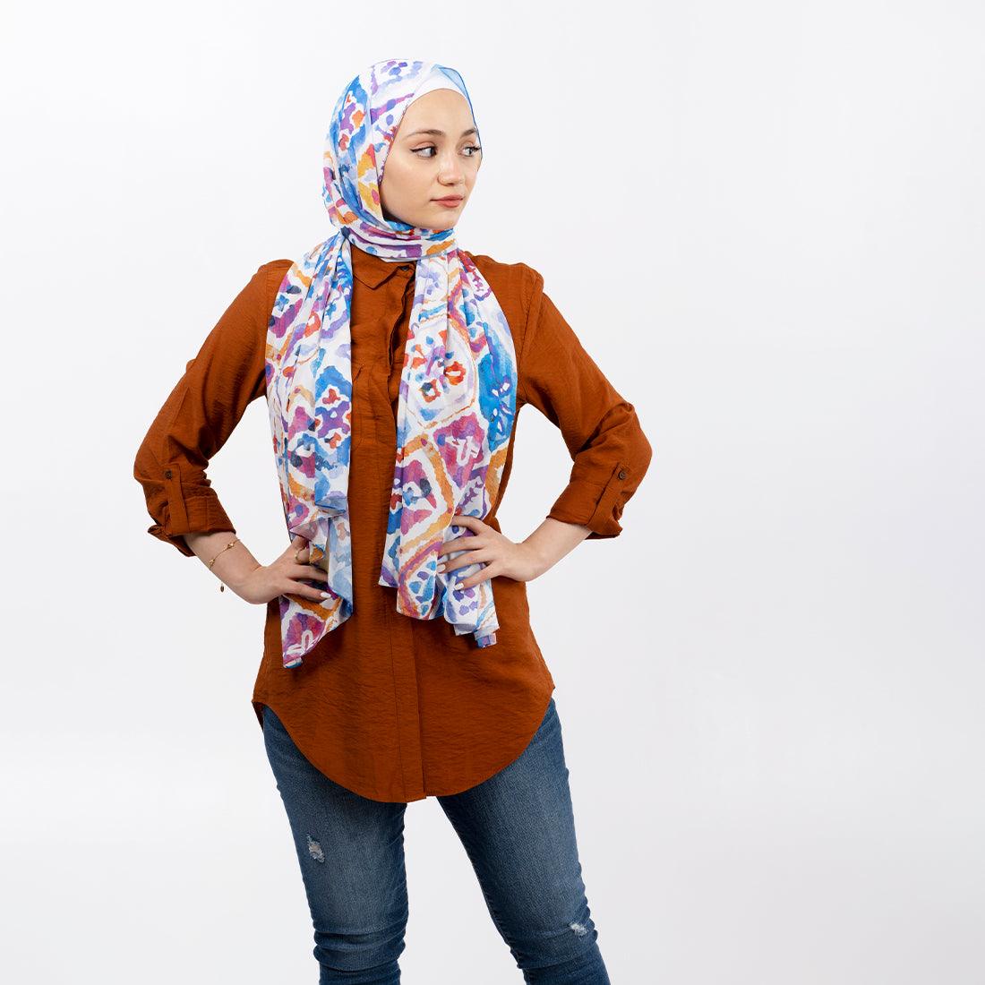 Hijab Scarf Mosaic - CANVAEGYPT