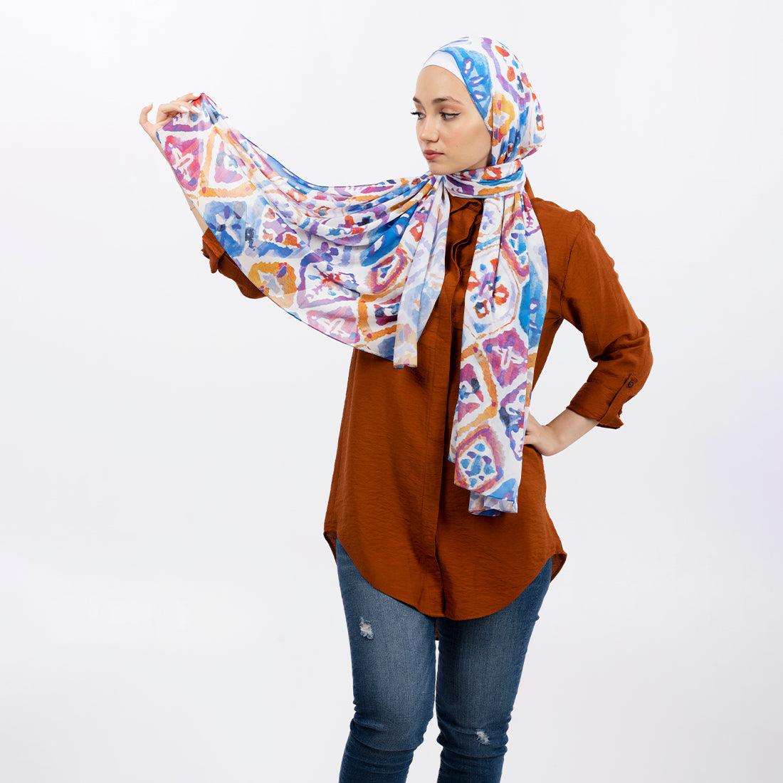 Hijab Scarf Mosaic - CANVAEGYPT