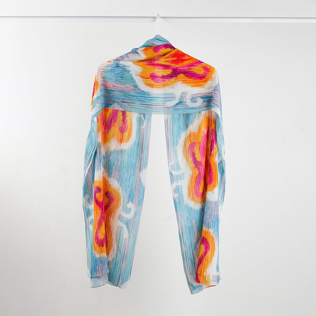 Hijab Scarf Purple blossom - CANVAEGYPT