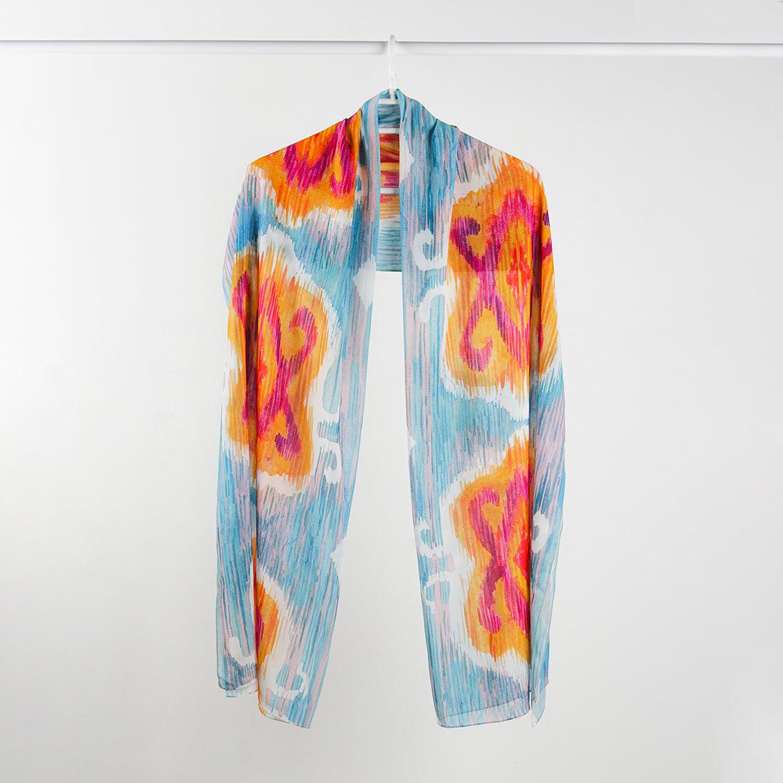 Hijab Scarf Purple blossom - CANVAEGYPT