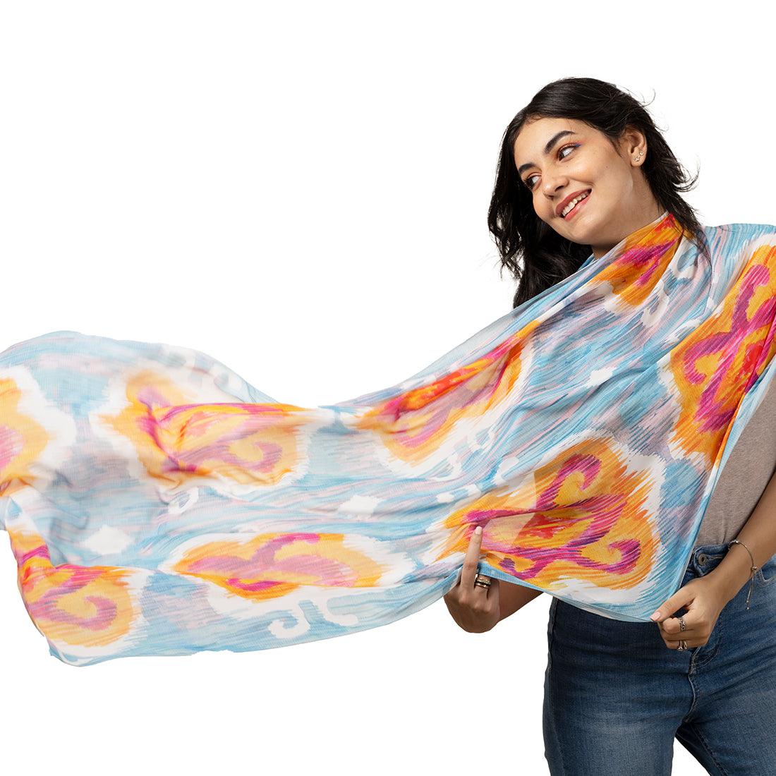 Hijab Scarf Purple blossom - CANVAEGYPT