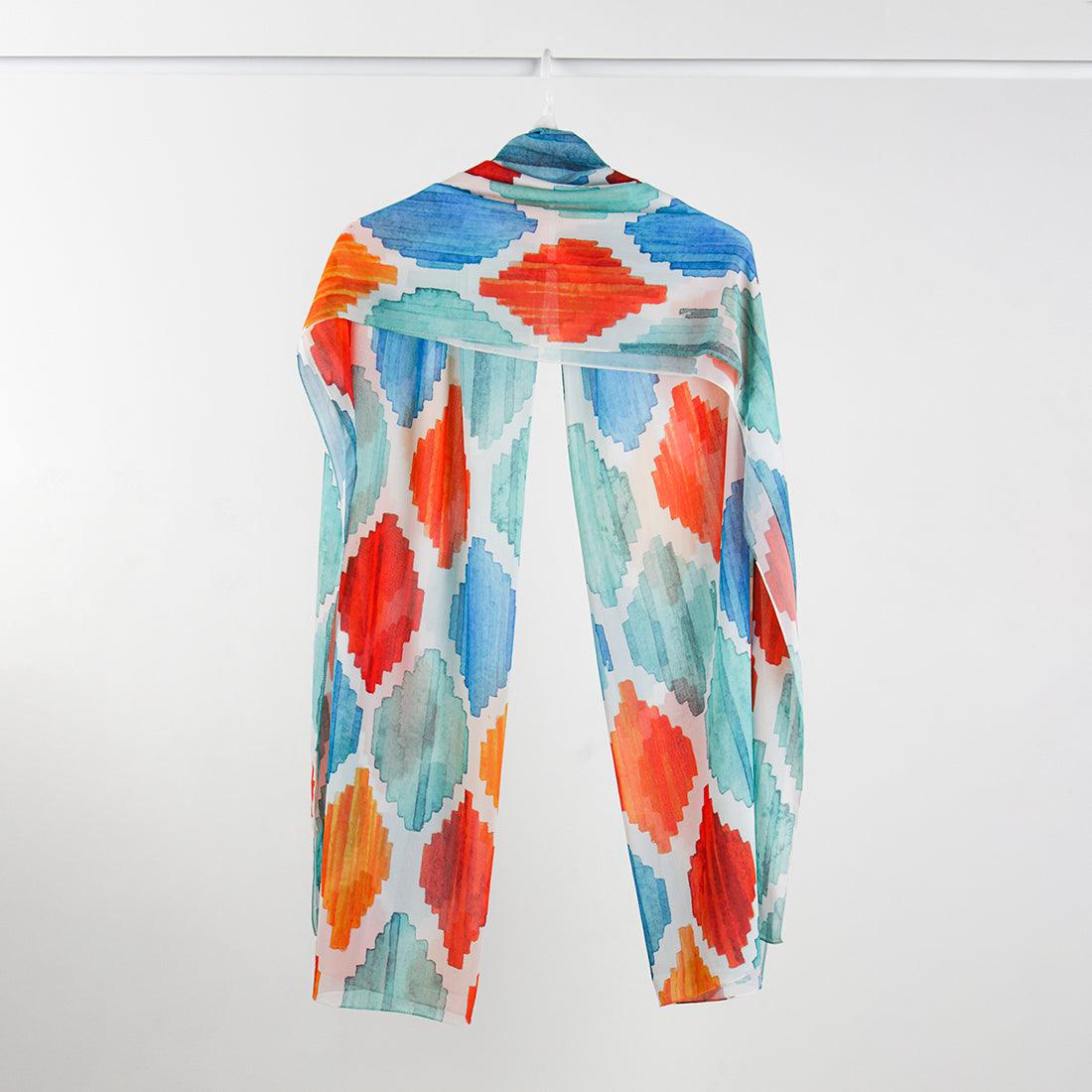 Hijab Scarf Rhombus sarong - CANVAEGYPT