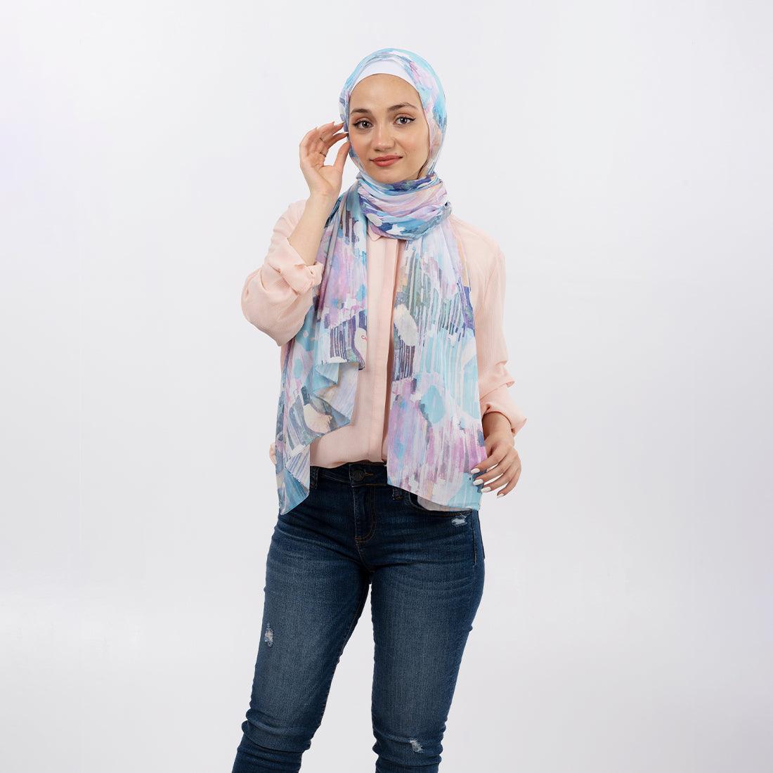 Hijab Scarf Vibrant purple - CANVAEGYPT
