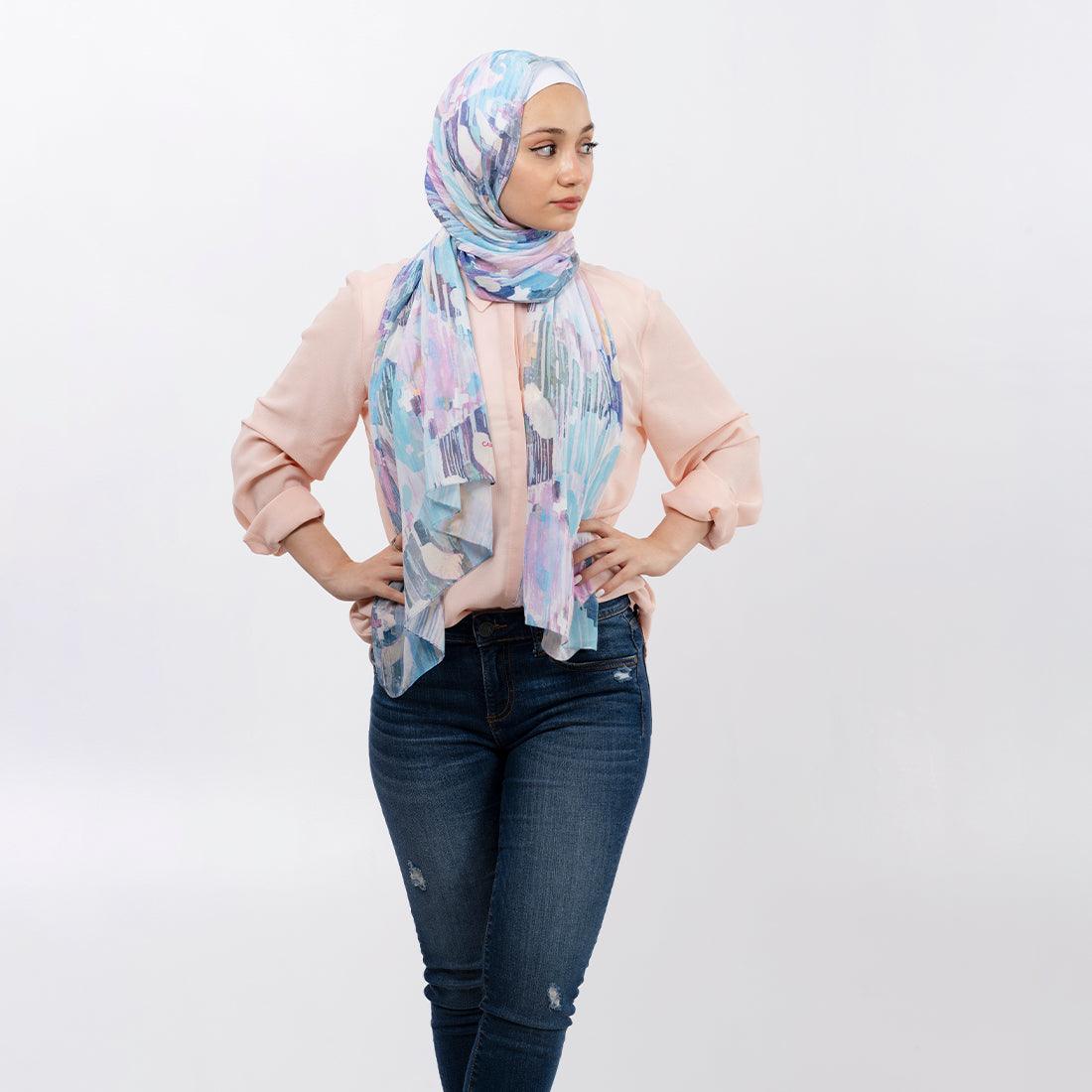 Hijab Scarf Vibrant purple - CANVAEGYPT
