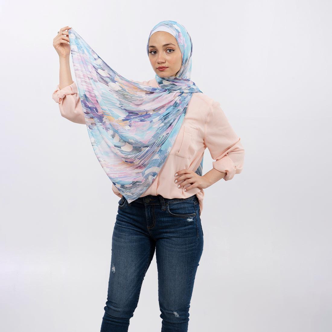 Hijab Scarf Vibrant purple - CANVAEGYPT