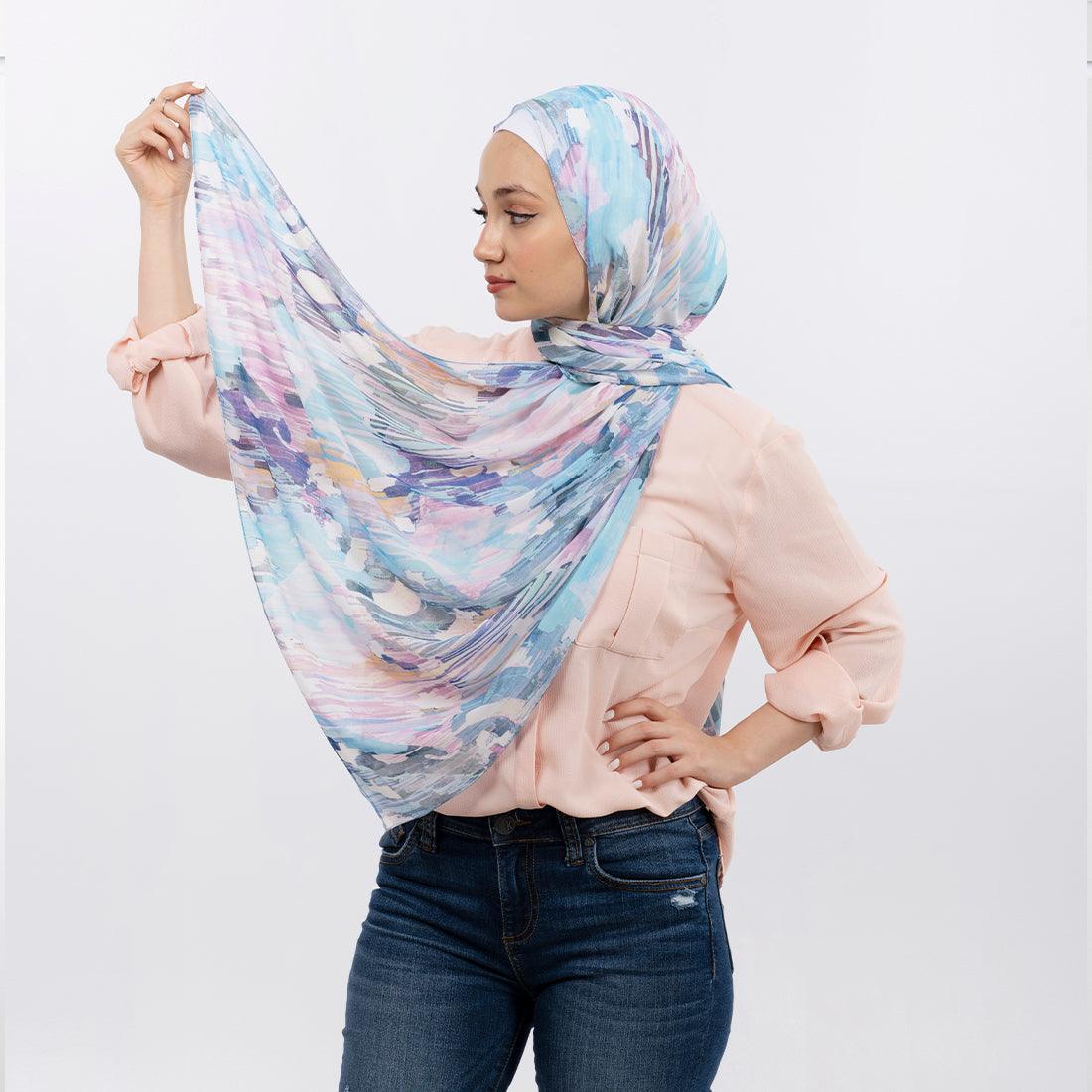 Hijab Scarf Vibrant purple - CANVAEGYPT