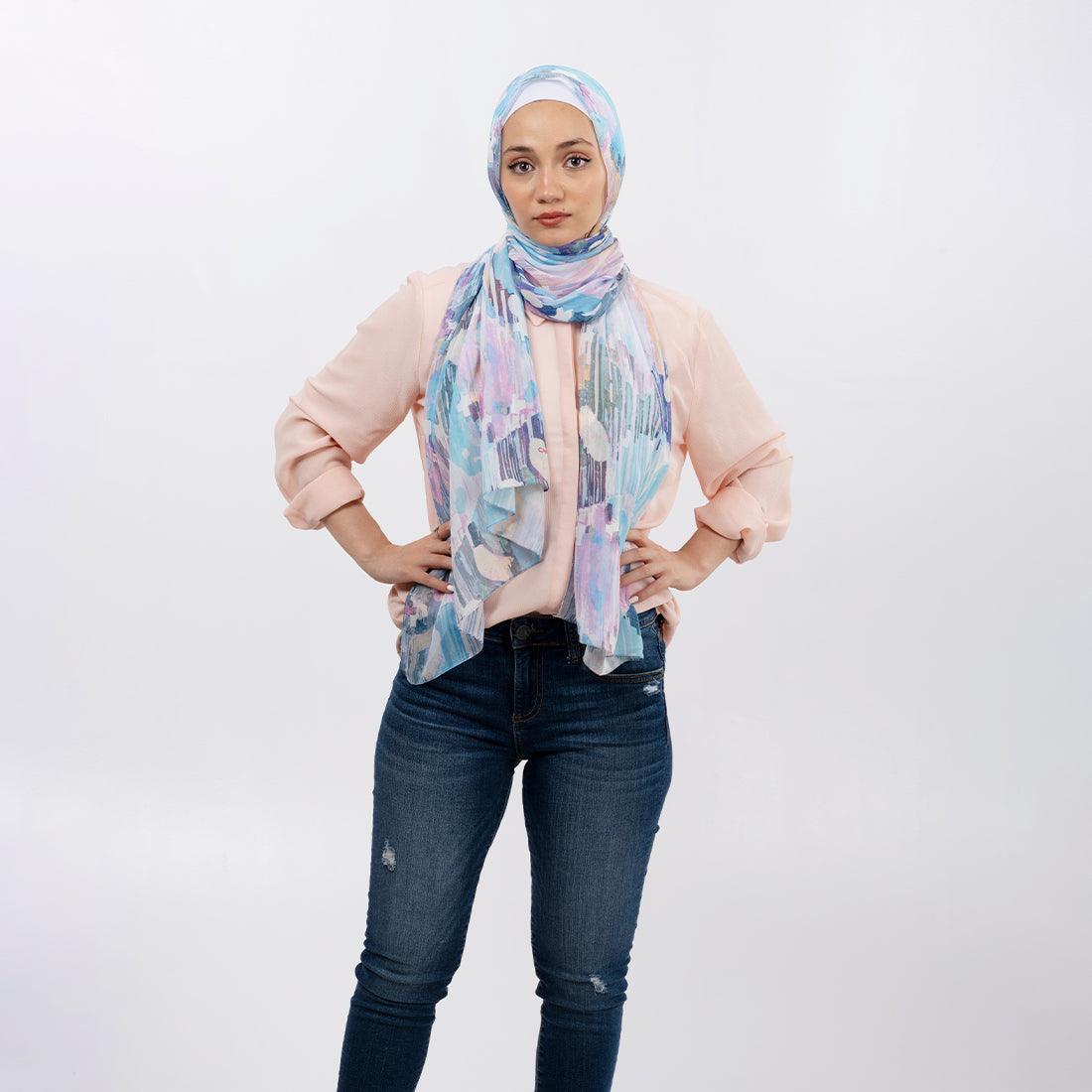 Hijab Scarf Vibrant purple - CANVAEGYPT