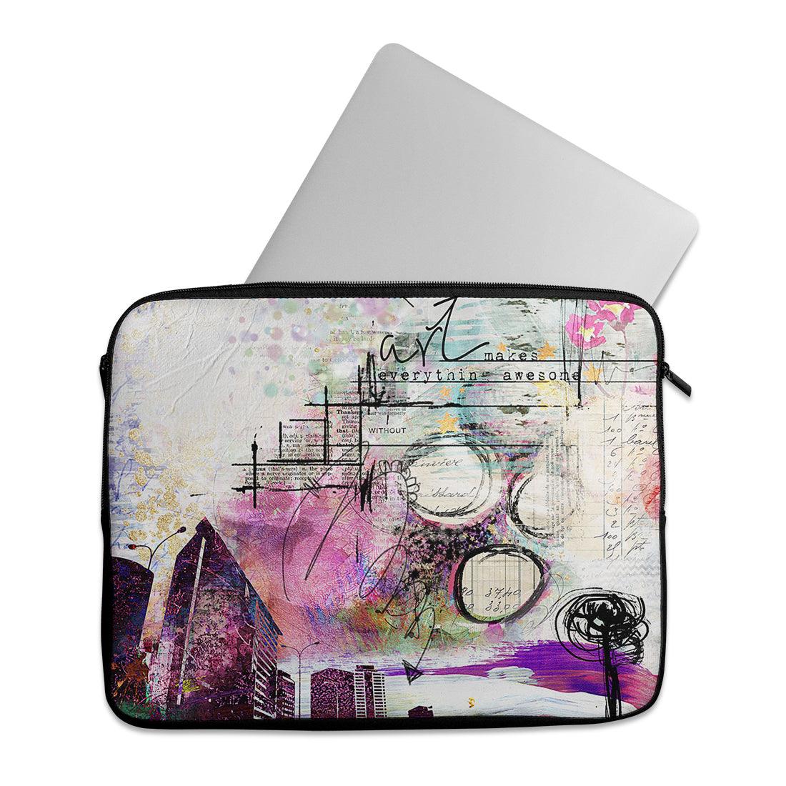 Laptop Sleeve Art Make everything awesome - 1
