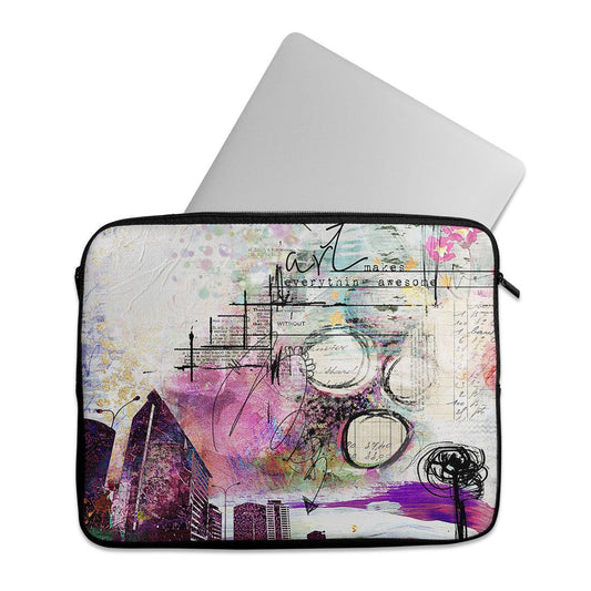 Laptop Sleeve Art Make everything awesome - 1