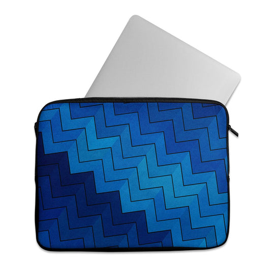 Laptop Sleeve Blue Abstract - 1