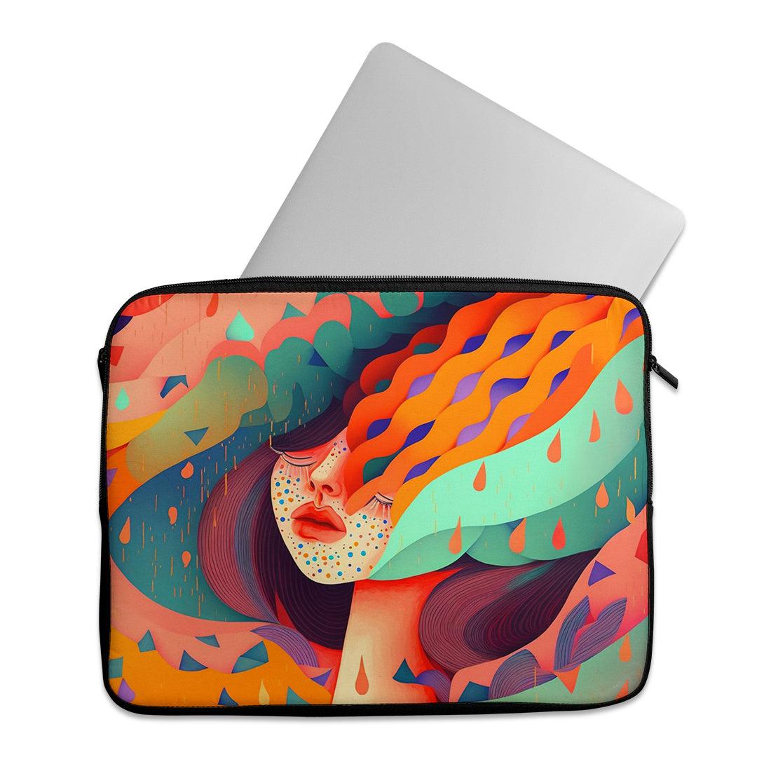 Laptop Sleeve Colorful Toughts - CANVAEGYPT
