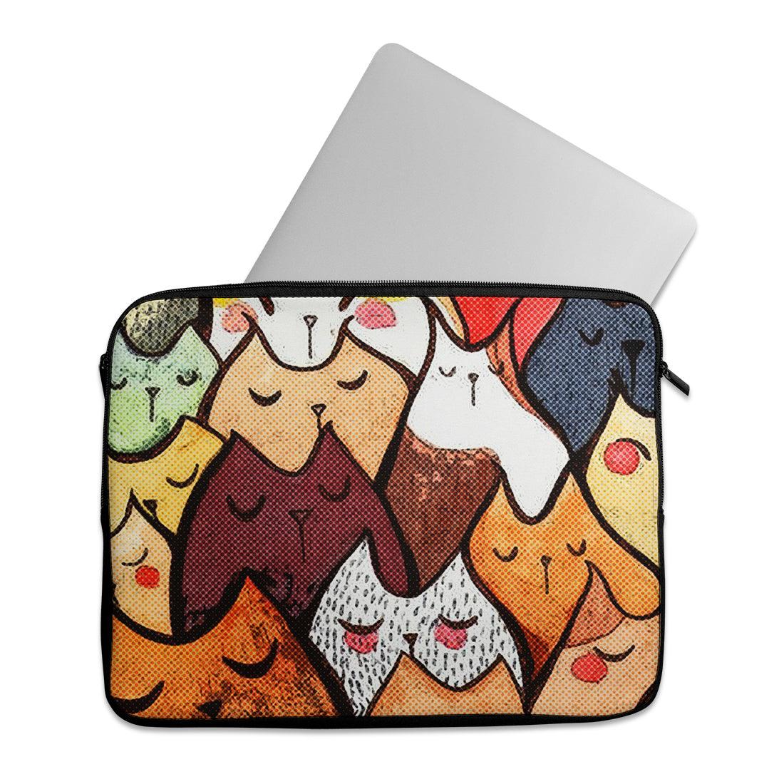 Laptop Sleeve Cute Cats - 1