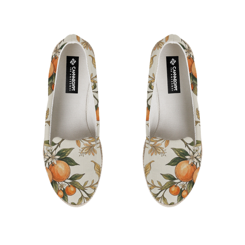 Nook Espadrille – Vintage Citrus Orange Blossom