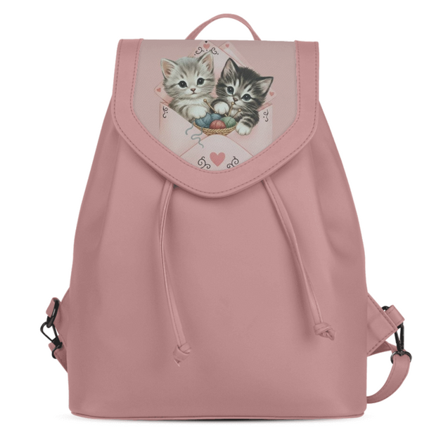Rose City Serenade Backpack Kitschy Cats In The Valentine envelope - 1