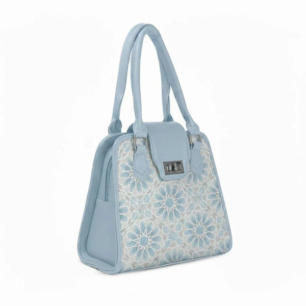 Blue Metropolitan Charm Bag Ramadan 2026 Blue Watercolor Islamic Pattern