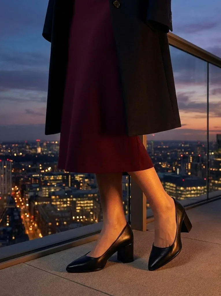 Black Uptown Classic Pumps – Effortless Elegance
