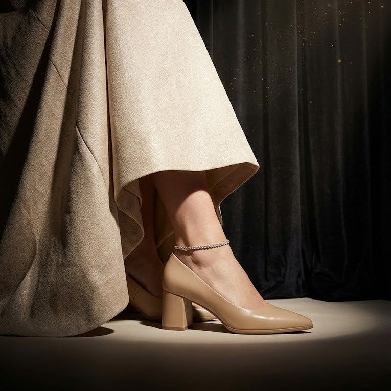 Beige Uptown Classic Pumps – Effortless Elegance