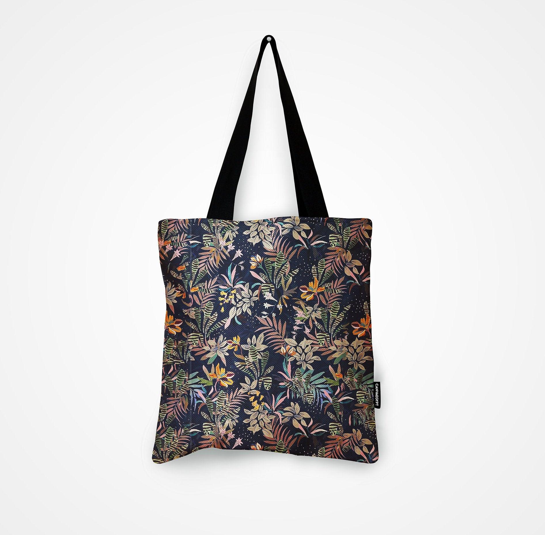 ToteBag Leaves - CANVAEGYPT
