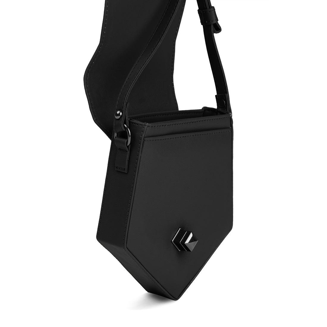 Black Triangles Crossbag African Spotted - CANVAEGYPT