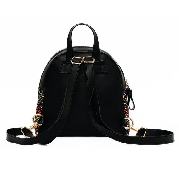 Black Mini Backpack Fall
