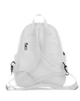 White Mixed Backpack Feathers
