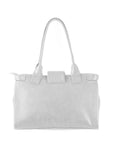 White Double Handle Large Bag Watercolor gentle