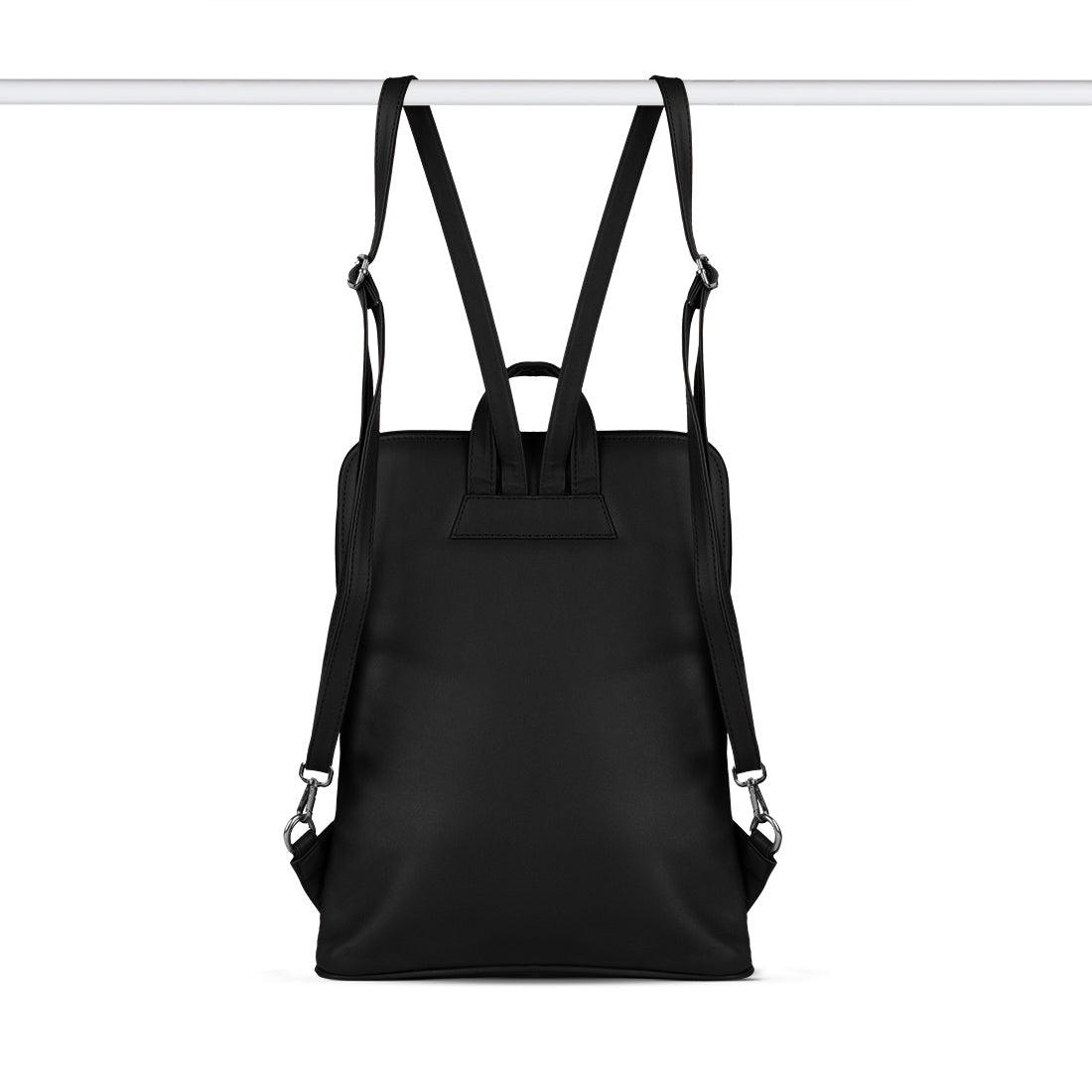 Black Laptop Backpack Female Model - CANVAEGYPT