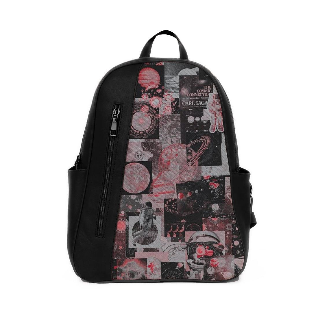 Black Mixed Backpack Aesthetic