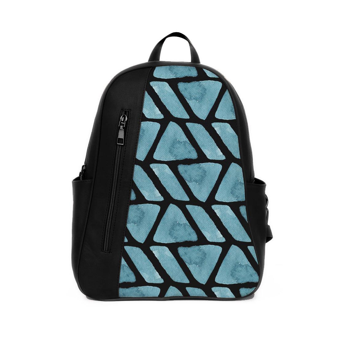 Black Mixed Backpack African Blue - CANVAEGYPT