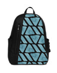 Black Mixed Backpack African Blue