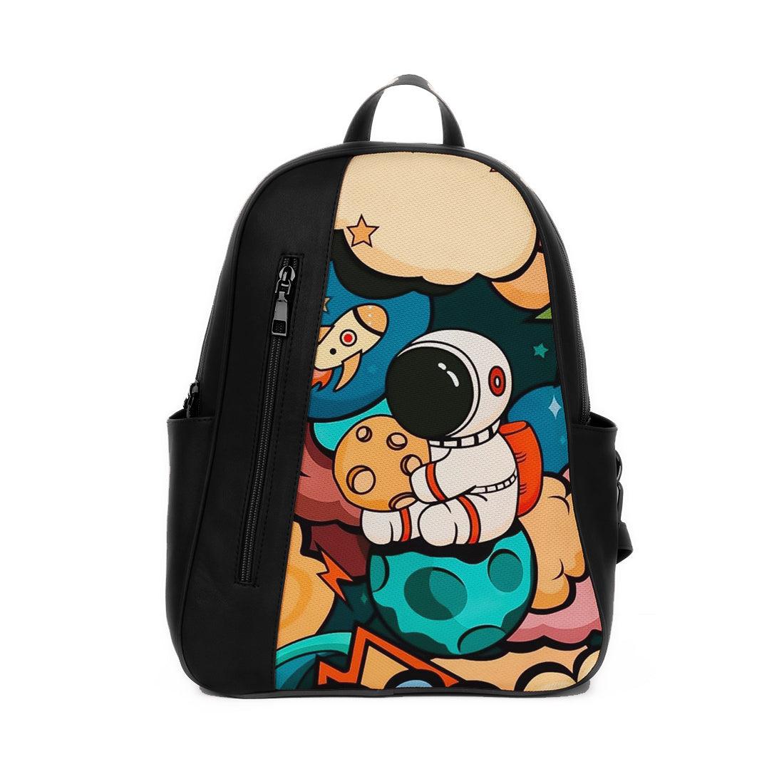Black Mixed Backpack Astronaut Cookies - CANVAEGYPT