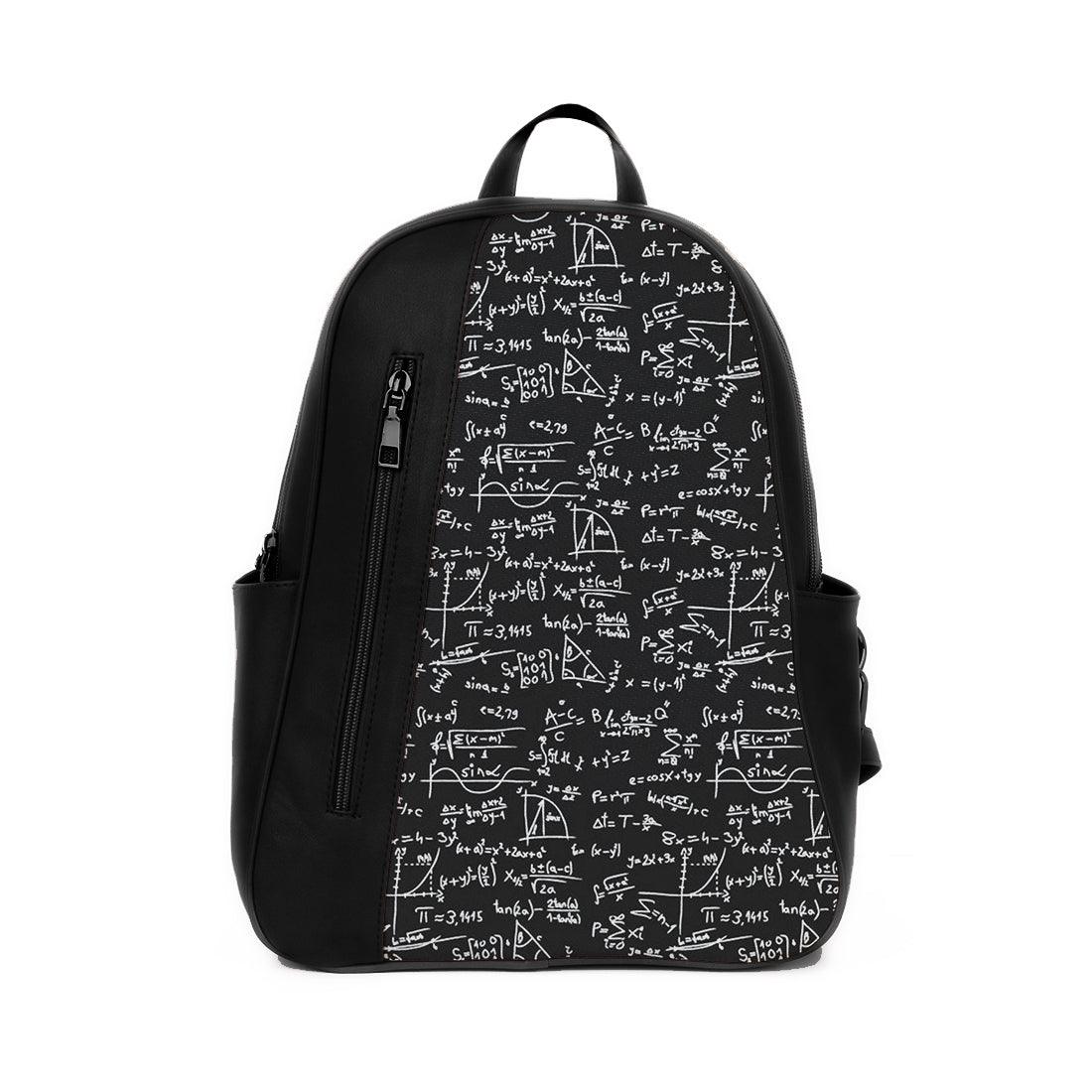 Black Mixed Backpack Einstein - CANVAEGYPT