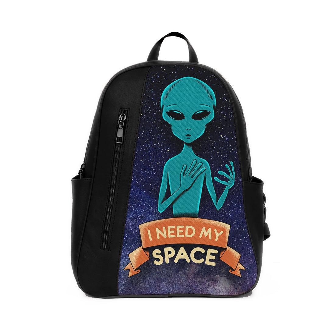Black Mixed Backpack I need My space - CANVAEGYPT