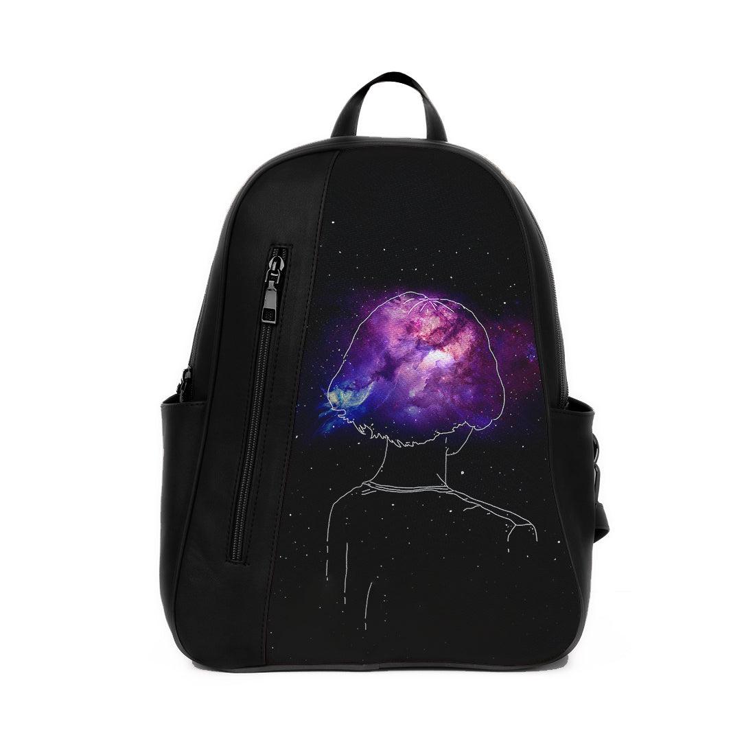 Black Mixed Backpack Lonely - CANVAEGYPT