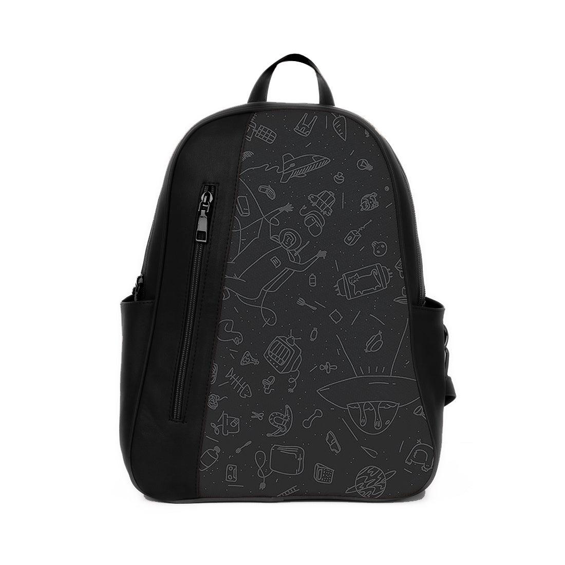 Black Mixed Backpack Space Art - CANVAEGYPT