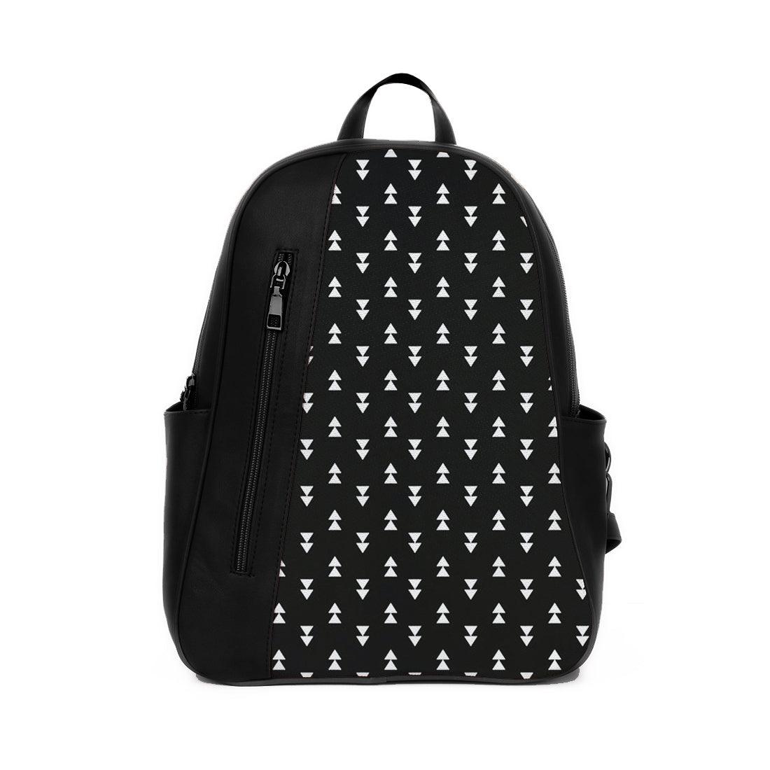 Black Mixed Backpack Triangles - CANVAEGYPT