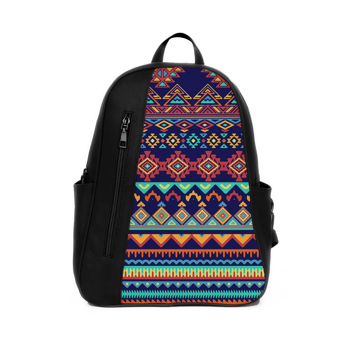 Black Mixed Backpack Tribal - CANVAEGYPT