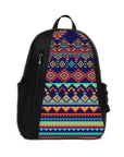 Black Mixed Backpack Tribal