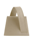 Beige One Handed Bag Mixed Shapes