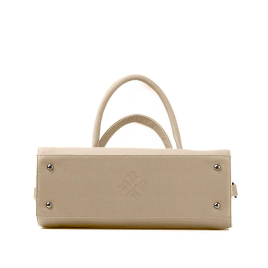 Beige Travel Hobo Bag African Skin - CANVAEGYPT